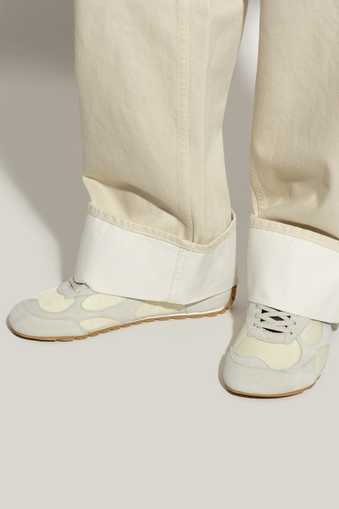 パッド入り◆BOTTEGA VENETA フラッシュ フラットスライド WHITE パッド入り◇BOTTEGA VENETA フラッシュ フラットスライド WHITE